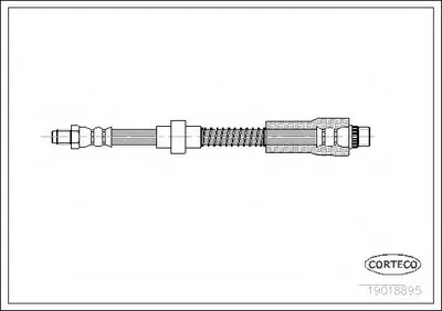 Тормозной шланг CORTECO купить