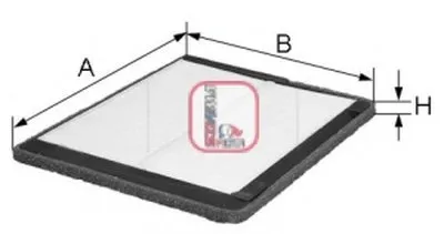 Фильтр, воздух во внутренном пространстве SOFIMA купить