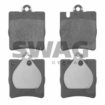 Комплект тормозных колодок, дисковый тормоз SWAG купить