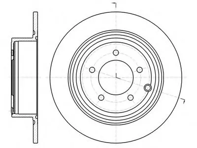 Тормозной диск REMSA купить