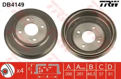 Тормозной барабан TRW купить