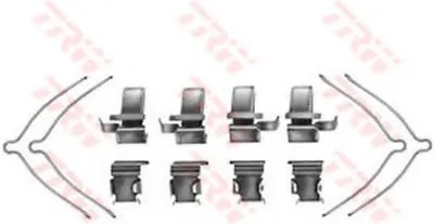 Комплектующие, колодки дискового тормоза TRW купить