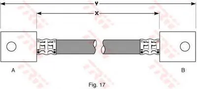 Тормозной шланг TRW купить