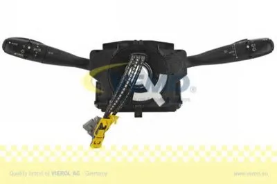 Выключатель, головной свет; Выключатель, противотуманная; Переключатель указателей поворота; Переключатель стеклоочистителя; Переключатель управления, сист. регулирования скорости; Выключатель на колонке рулевого управления Q+, original equipment manufacturer quality VEMO купить