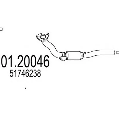 Труба выхлопного газа MTS купить