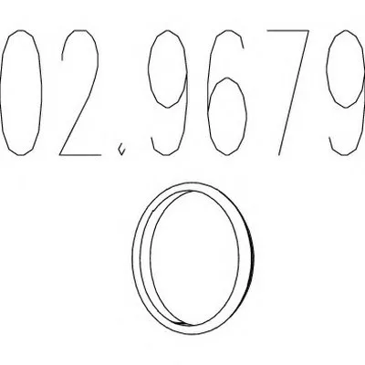 Прокладка, труба выхлопного газа MTS купить