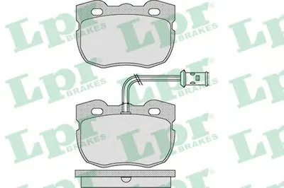 Комплект тормозных колодок, дисковый тормоз LPR купить