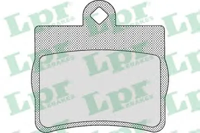 Комплект тормозных колодок, дисковый тормоз LPR купить