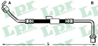 Тормозной шланг LPR купить