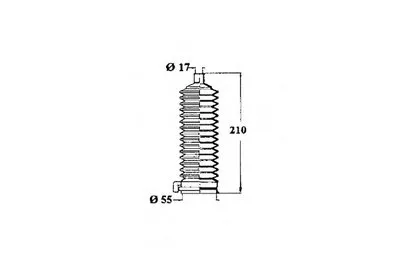 Пыльник, рулевое управление OCAP купить