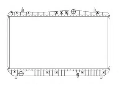 Радиатор, охлаждение двигателя NRF купить