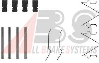 Комплектующие, колодки дискового тормоза A.B.S. купить