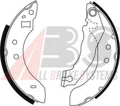 Комплект тормозных колодок A.B.S. купить