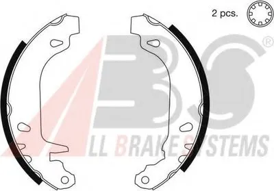 Комплект тормозных колодок A.B.S. купить