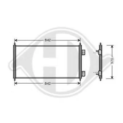 Конденсатор, кондиционер DIEDERICHS купить