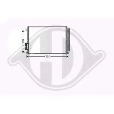 Конденсатор, кондиционер DIEDERICHS купить