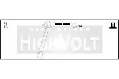 Комплект проводов зажигания HighVolt STANDARD купить