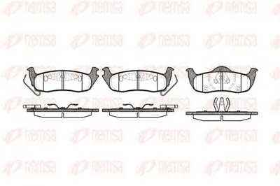 Комплект тормозных колодок, дисковый тормоз KAWE купить