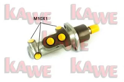 целиндер ручного тормоза KAWE купить
