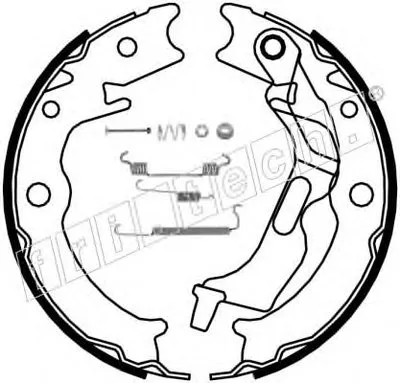 Комплект тормозных колодок, стояночная тормозная система fri.tech. купить
