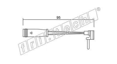 Сигнализатор, износ тормозных колодок fri.tech. купить