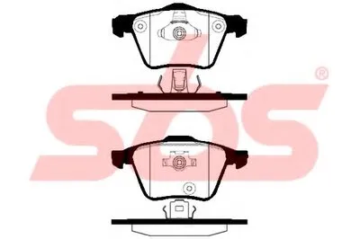 Комплект тормозных колодок, дисковый тормоз sbs купить