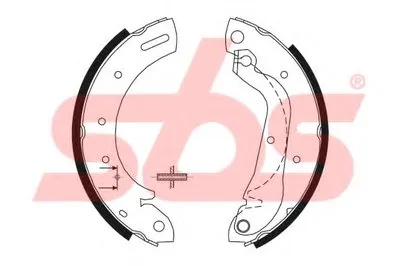 Комплект тормозных колодок sbs купить