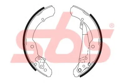 Комплект тормозных колодок sbs купить