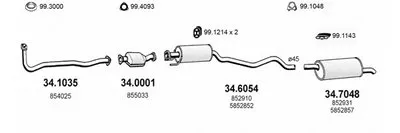 Система выпуска ОГ ASSO купить