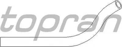 Шланг, вентиляция картера TOPRAN купить