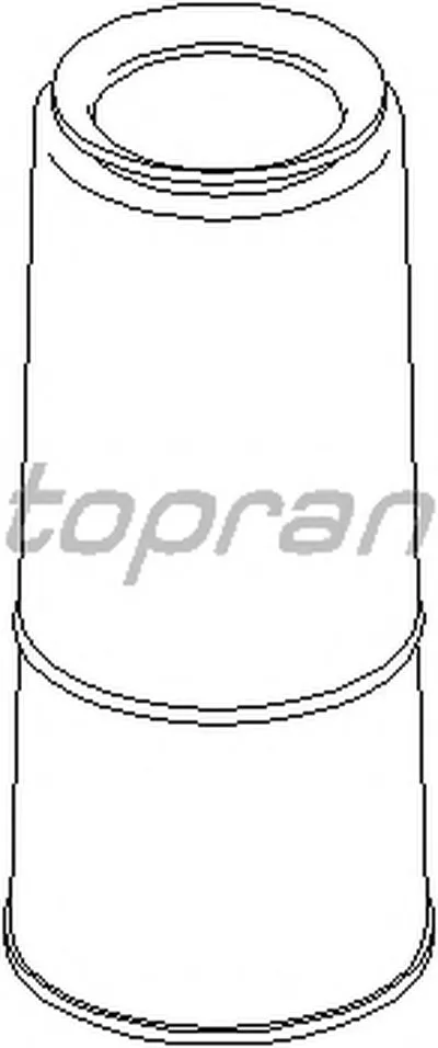 Защитный колпак / пыльник, амортизатор TOPRAN купить
