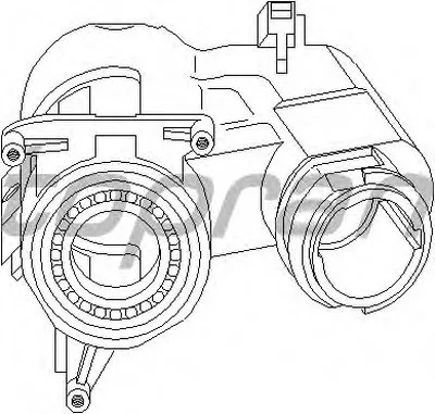 Рулевой замок TOPRAN купить