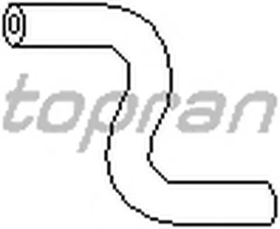 Шланг, вентиляция картера TOPRAN купить