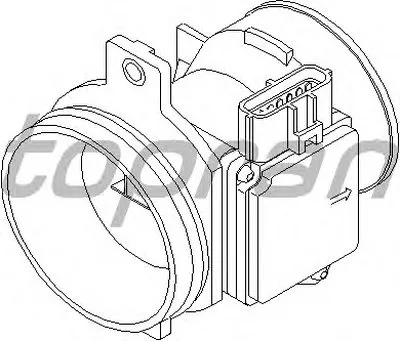 Расходомер воздуха TOPRAN купить