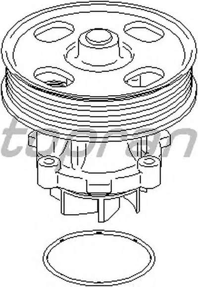 Водяной насос TOPRAN купить