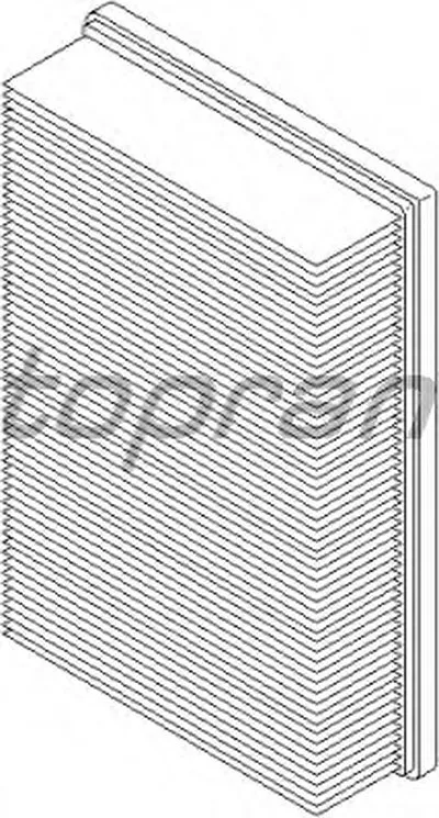Воздушный фильтр TOPRAN купить