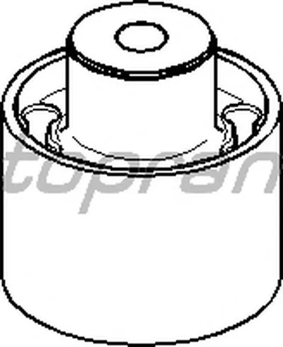 Втулка, балка моста TOPRAN купить