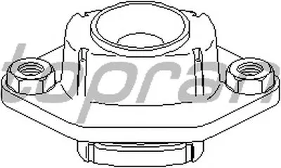 Опора стойки амортизатора TOPRAN купить