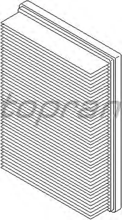 Воздушный фильтр TOPRAN купить