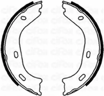 Комплект тормозных колодок, стояночная тормозная система CIFAM купить