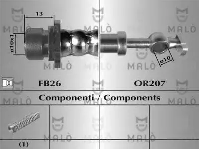 Тормозной шланг MALÒ купить