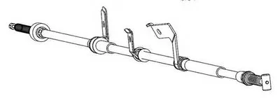 Трос, стояночная тормозная система CEF купить