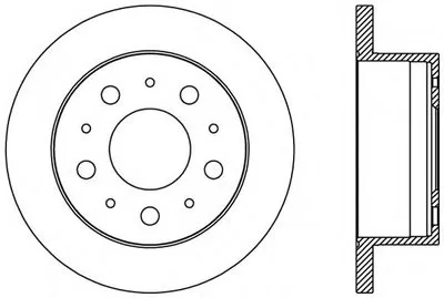 Тормозной диск ADAPTIVE OPEN PARTS купить