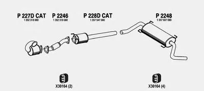 Система выпуска ОГ FENNO купить