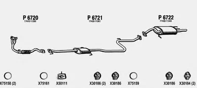 Система выпуска ОГ FENNO купить