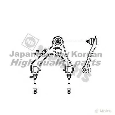Рычаг независимой подвески колеса, подвеска колеса ASHUKI купить