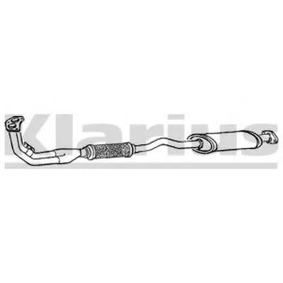 Предглушитель выхлопных газов KLARIUS купить