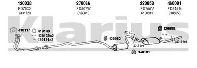 Система выпуска ОГ KLARIUS купить