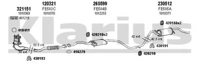 Система выпуска ОГ KLARIUS купить