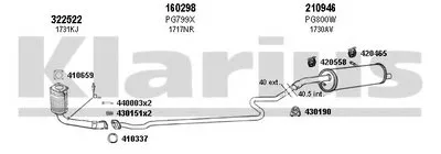 Система выпуска ОГ KLARIUS купить